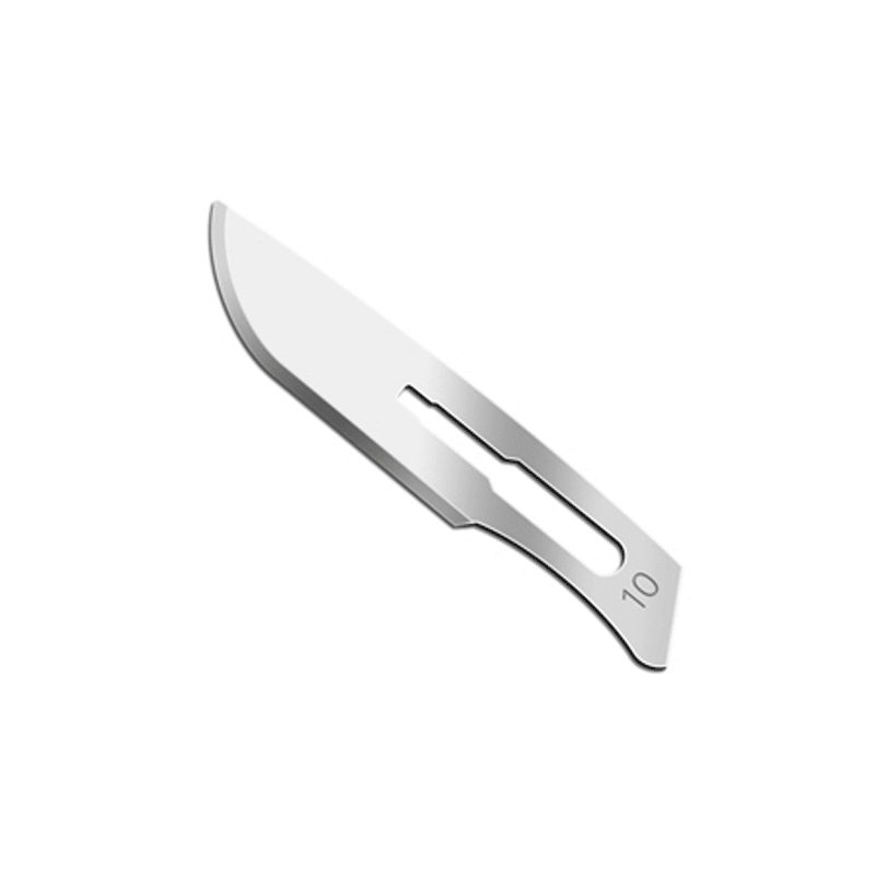 Carbon Steel Scalpel Blade #10 - 100/pk