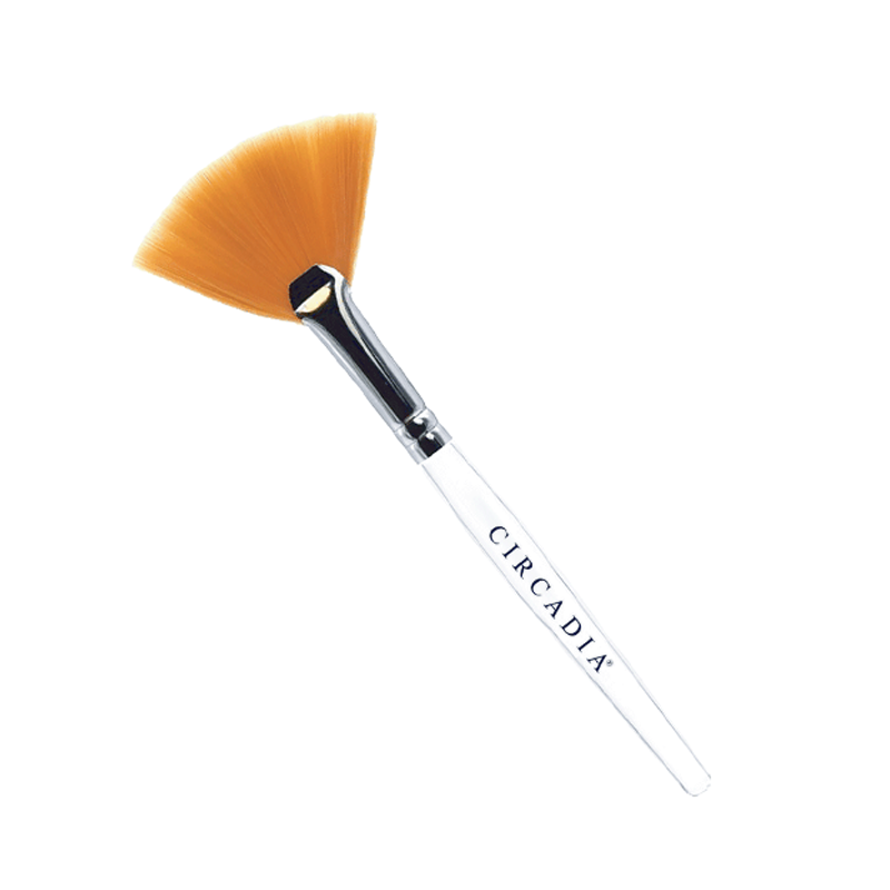 Acrylic Handle Circadia Fan Brush