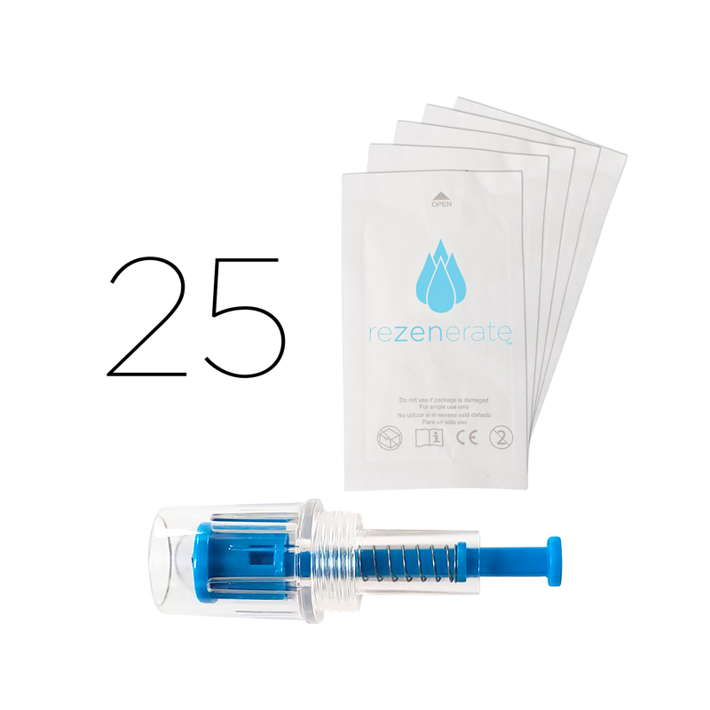 25 Rezenerate Nanofacial ‘True Blue’ Tips