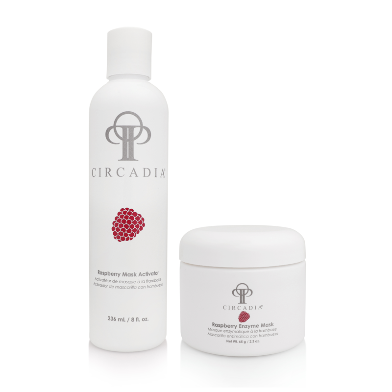 Raspberry Encime Set Buy Chemical Enzyme Peels Online I Luxe Derma