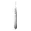 Dermaplaning blade handle. Scalpel handle. Precision crafted in Germany from premium surgical grade stainless steel. Designed for use with blade patterns 10-15. O.R. quality instrument.